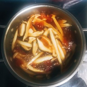 The practice measure of tomato mushroom soup 6