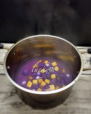 Sweet potato soup (sweet potato is sweet soup) practice measure 6