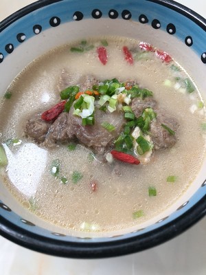 Oxtail soup (not only Shang Hao is drunk, oxtail has taste more) practice measure 6
