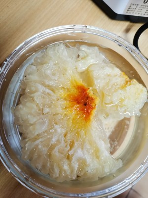 The practice measure of soup of medlar of tremella lotus seed 1