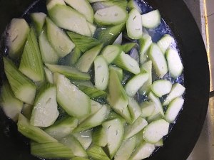 Soup of clam towel gourd, it is the practice move that the tongue wanted delicacy to drop ～ really 5