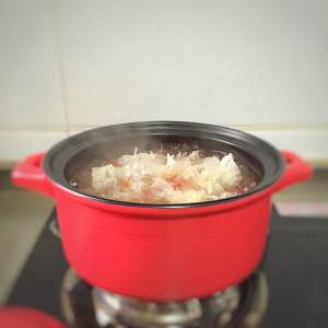 The practice measure of a thick soup of red jujube of peach glue tremella 2