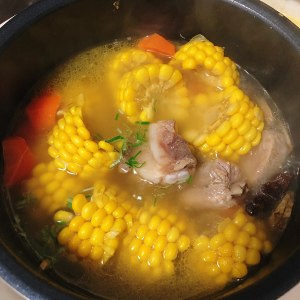 The practice measure of corn chop soup 4