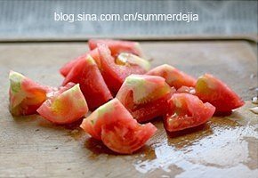 The practice measure of soup of tomato egg a knot in one's heart 3