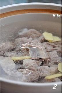 The practice measure of soup of chop lotus lotus root 2