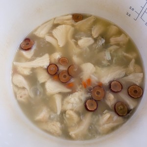The practice measure of soup of bone of pig of lily of hedgehog hydnum stay of proceedings 13