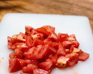 The practice measure of soup of vermicelli made from bean starch of tomato of egg of ｜ of quick worker soup 3