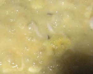 The practice measure of a thick soup of bean curd of bright shrimp of soup of gold of crab flavour stay of proceedings 10
