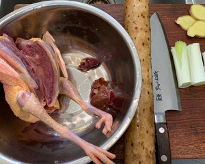 The practice measure of soup of nourishing yam dove 1