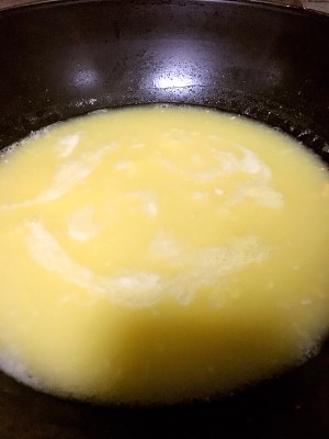 The practice measure of a thick soup of bean curd of bright shrimp of soup of gold of crab flavour stay of proceedings 8