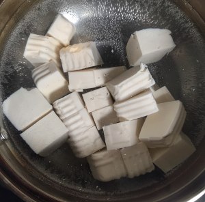 Precious jade the practice measure of soup of mushroom of column prawn bacterium 3