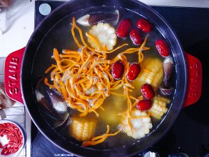[Dou Ting is good] cookbook answer is engraved - the practice measure of soup of beautiful chop of Chinese caterpillar fungus 4