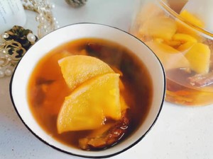 Warm yam of warm apple of longan of big jujube of wintry day preserve one's health is sweet the practice measure of soup 13