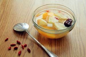 Measure of practice of the fruity that boil 4