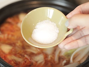 Does rice match absolutely? ? The practice measure that learns the soup of bean curd of hot Chinese cabbage that meets 10