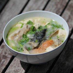 The practice measure of soup of bean curd of 3 article fish 6