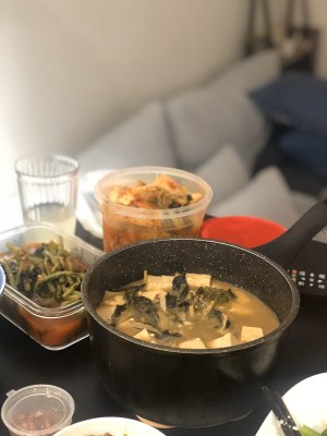 Home Laojin the Korean people is old the practice measure of sauce soup 1
