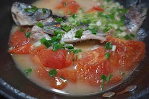 One person is fed - the practice measure of soup of fish of tomato crucian carp 6