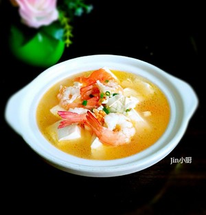 Soup of 3 bright bean curd! practice measure 4