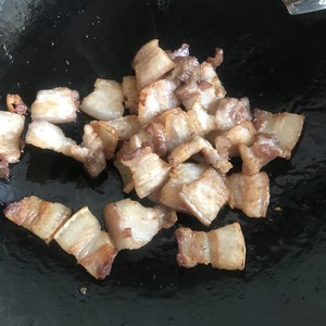 The practice measure of steaky pork of saline dish evaporate 3