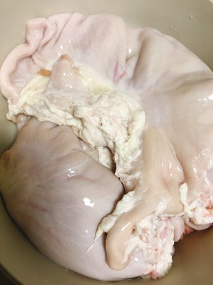 胃を育てるハスの種の豚の腹部のスープの練習方法12