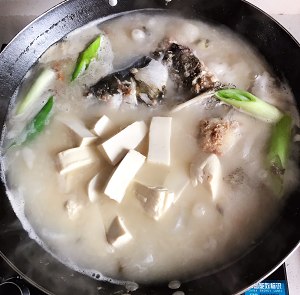 Soup of grandma whitefish head (bright) practice measure 11