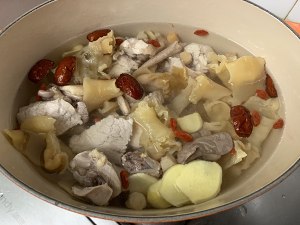 The practice measure of chicken broth of abalone of golden soup beautiful glue 6