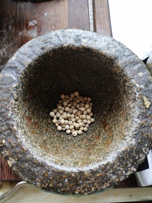 < chicken broth of peppery pig abdomen > , I am super favorite smell, the practice measure of glad small hutch 6