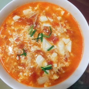 [薄い肉のデリケート]豆腐のスープの実習 8 
