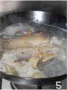 The practice measure of soup of fish of turnip silk crucian carp 5