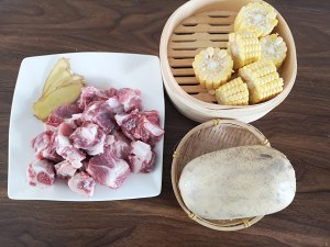 Soup of corn of chop of lotus lotus root (speak of from this soup, how Bao a bowl good drunk boiling water) practice measure 1