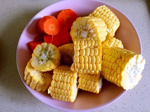 The practice measure of chop corn soup 2
