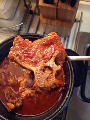 The practice measure that hall Mom teachs you to do chaffy dish of scorpion of red soup sheep 29