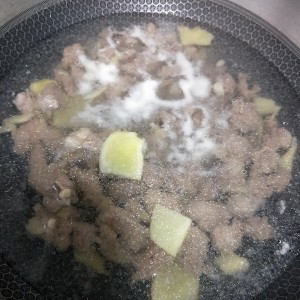 The practice measure of beef soup 6