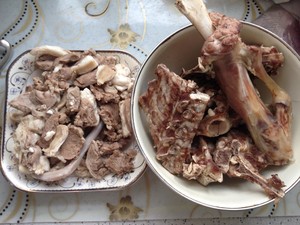 Hotpot soup (Shang Xian is delicious not the smell of mutton is enraged) practice measure 3