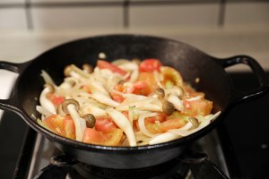 Flesh of drumstick of the tomato dawdle that stew [boreal vessel cookbook] practice measure 4