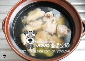 Sweet the practice measure of soup of corn pig hand 2