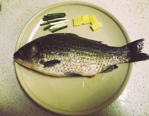 The practice measure of soup of crucian carp fish 2