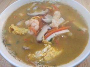 豆腐のスープの実習 香guの新鮮なエビの殻8 