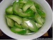 The practice measure of soup of towel gourd of lotus bacterium stay of proceedings 4