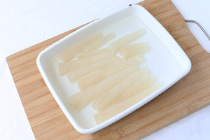 The practice measure of soup of bean curd of Sun of towel gourd bamboo 3