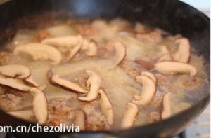 The practice measure of soup of wax gourd a round mass of food 8