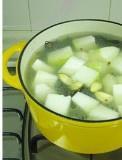 The practice measure of soup of chop of kelp wax gourd 6