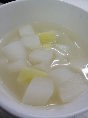 Turnip potato soup (learn easily simply) practice measure 4