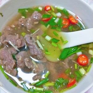 The practice measure of beef soup 7