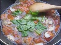 The practice measure of rural and vegetable soup 6
