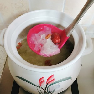 The practice measure that soup of bright tremella red jujube gives gum ten minutes 5