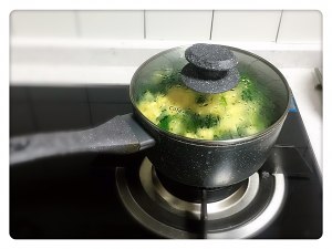 The practice measure of spinach egg soup 1