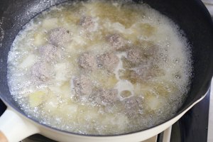 The practice measure of banquet of home of gold of X of peanut oil of aroma of much power of │ of soup of a round mass of food of autumn pear beef 6