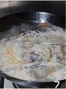 The practice measure of soup of fish of turnip silk crucian carp 7